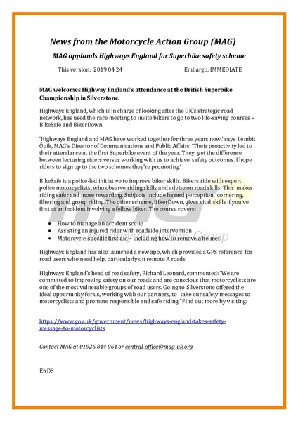 File:PR MAG welcomes Highways England for Superbike outreach 2019 04 24.pdf
