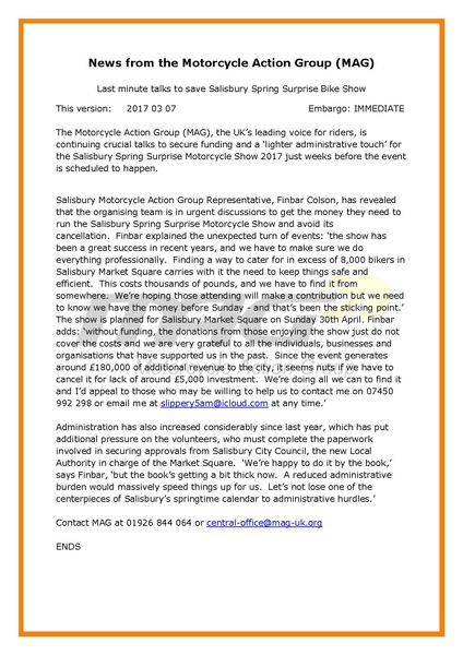 File:PR Last minute talks to save Salisbury Spring Surprise Bike show 08 03 17.pdf