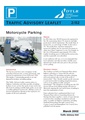 DfT Traffic Advisory Leaflet - Motorcycle Parking